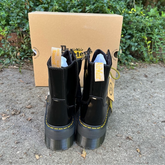 NEW Dr. Martens Vegan Jadon Max Platform Boots Size 10 - Picture 7 of 14